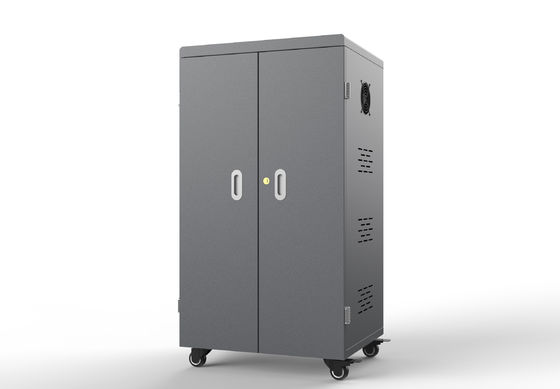 Armadio di ricarica per tablet con capacità elevata, ingresso 100-250V, uscita 5V 2A, dimensioni 670x500x1320mm, carrello di ricarica USB di tipo