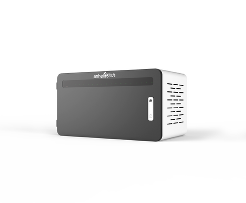 18 slot Cassa di ricarica USB con sistema di protezione della sicurezza 8S e costruzione in lamiera galvanizzata