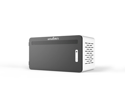 Sorgente di alimentazione USB Tipo desktop Armadietto di ricarica con foglio galvanizzato e porte USB