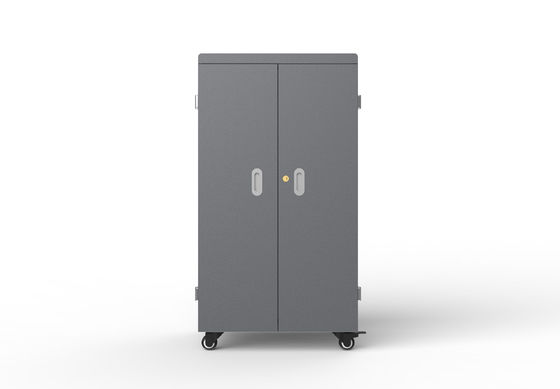 Armadio di ricarica per tablet con capacità elevata, ingresso 100-250V, uscita 5V 2A, dimensioni 670x500x1320mm, carrello di ricarica USB di tipo