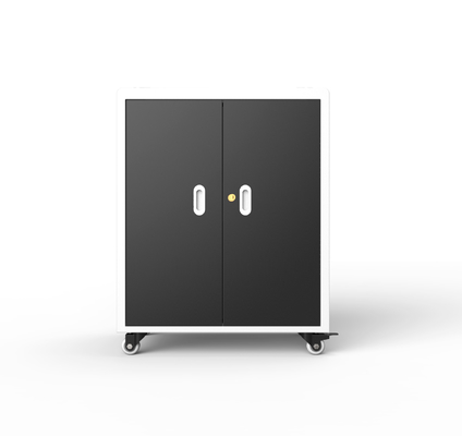 30 slot Multiplice portabook Armadio di archiviazione prese di corrente AC carrello di ricarica