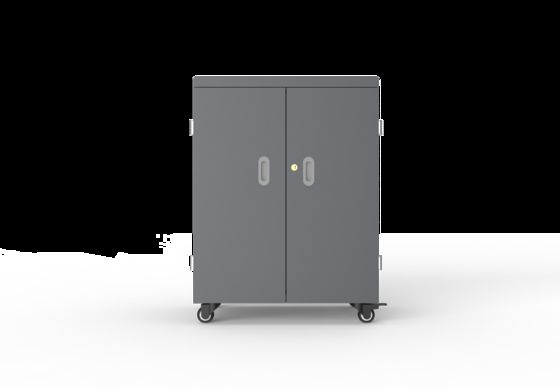 54-Port USB Tablet Charging Cabinet with Cooling Fans