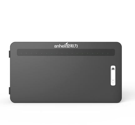 Sorgente di alimentazione USB Tipo desktop Armadietto di ricarica con foglio galvanizzato e porte USB