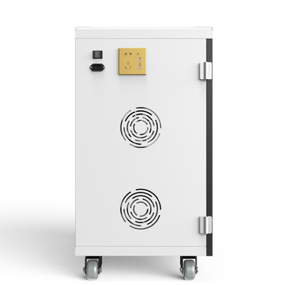 Carretto di carico del multi computer portatile del dispositivo del lamiera galvanizzato con le ventole di raffreddamento
