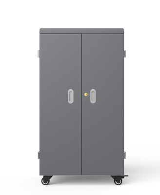 Carretto di carico 670x500x1320mm del dispositivo mobile di Ipad dell'aula del PC di 64 baie