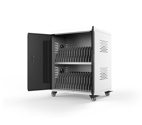 Carrello di carico del computer portatile di Ipad di 30 baie per le scuole 10A 60hz