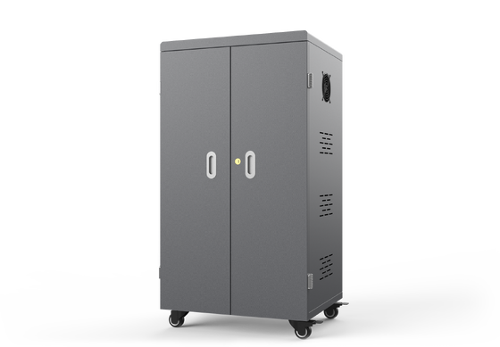 Armadio di ricarica per tablet di grande capacità Porte USB Carrello di ricarica
